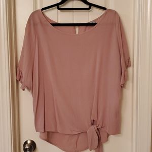Mauve blouse